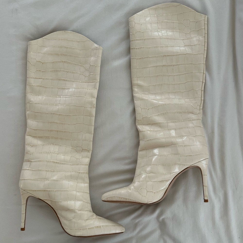SCHUTZ MARYANA CROC BOOTS